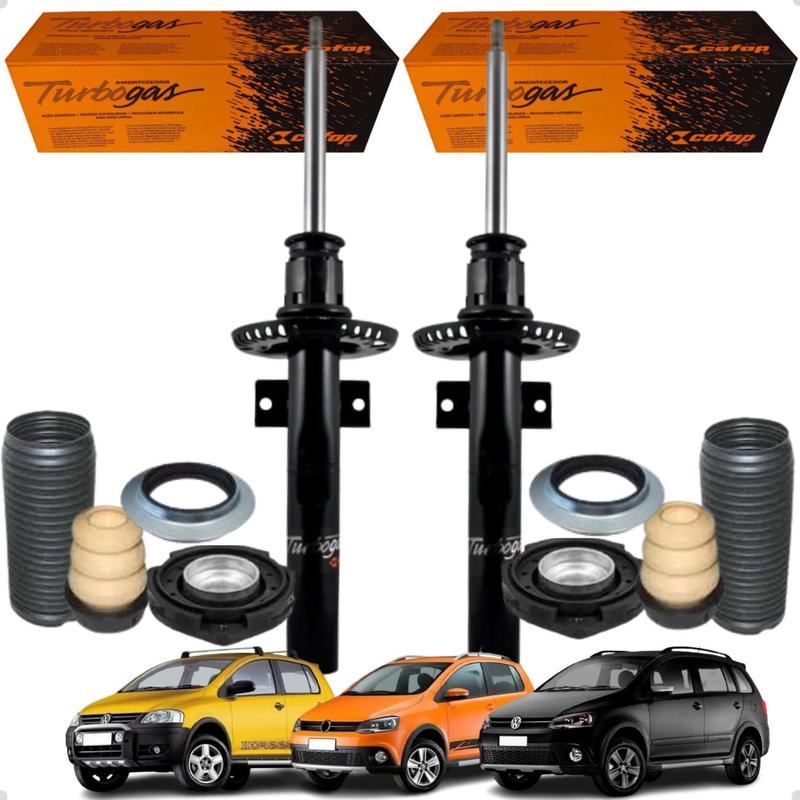 Kit Amortecedor Dianteiro Volkswagen Crossfox E Space Cross 1.6